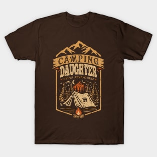 Camping Daughter T-Shirt